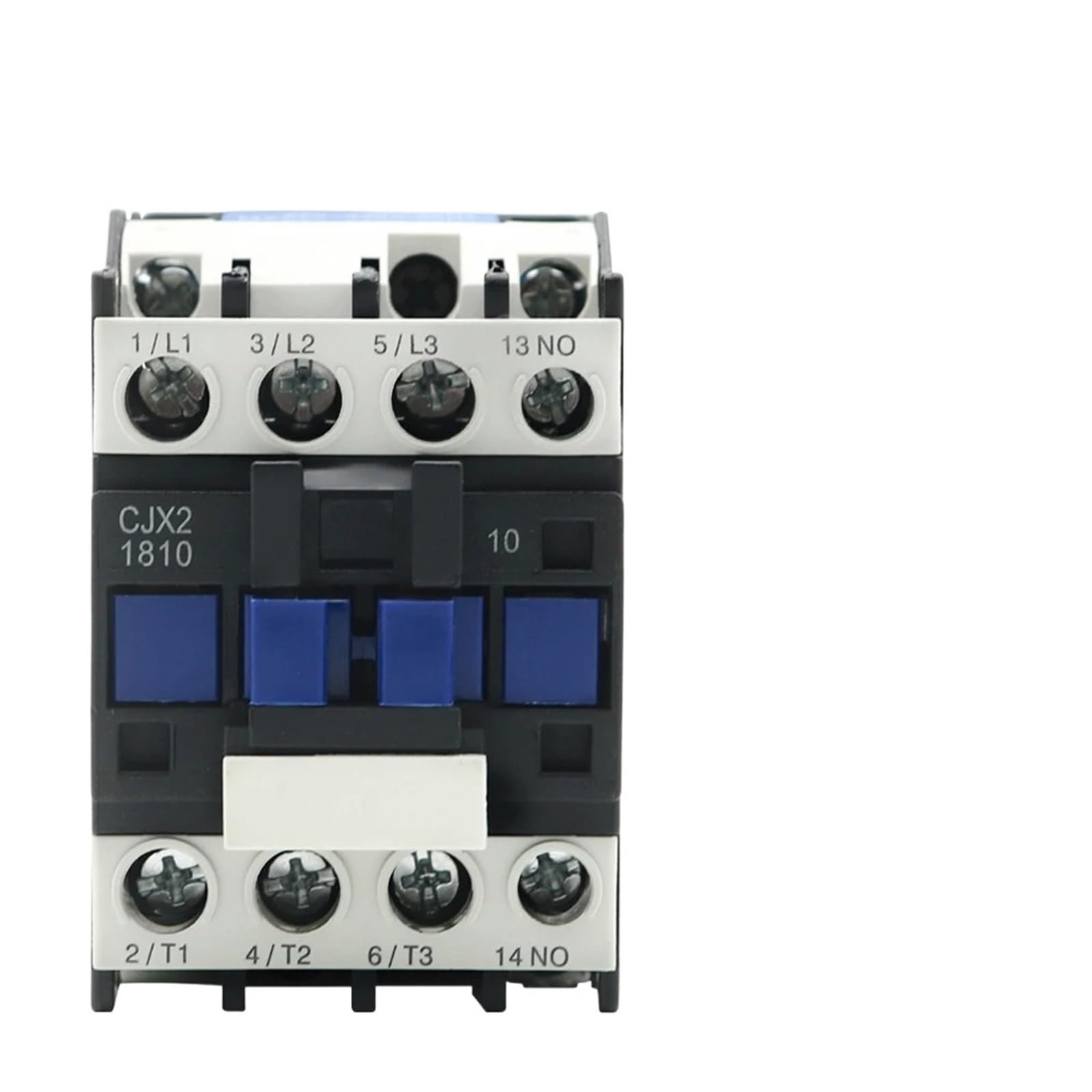 Contacteur CA CJX2-1810 triphasé 18A 3 pôles NO avec bobine AC 36V pour rail DIN