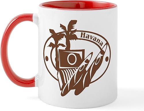 Miniatura 31 de CafePress Havana (Cuba) Taza de café de cerámica de 11 oz (11.0 fl oz)