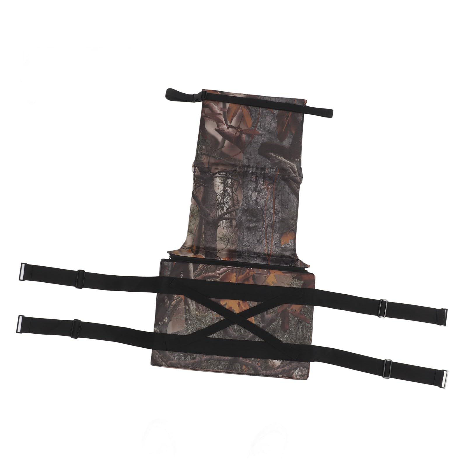 Silla Plegable para árbol de Caza, Tamaño Ajustable, Esponja Gruesa de Tela Oxford para una Posición de Espera Cómoda
