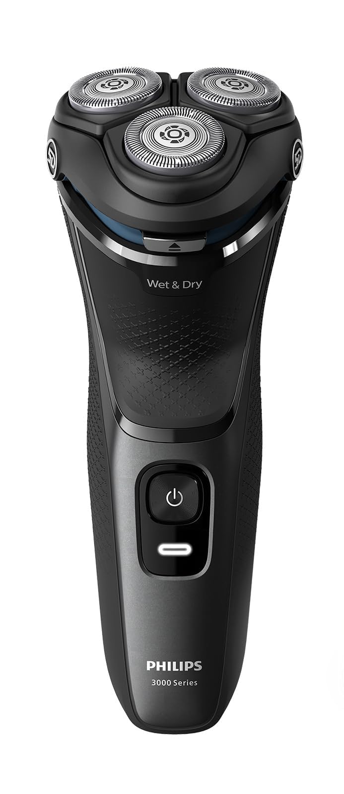 PhilipsElectric Shaver 3000 Series - Wet & Dry Electric Shaver for Men with SkinProtect Technology in Dark Moon, Pop-up Beard Trimmer, Cordless Shaver (Model S3145/00)