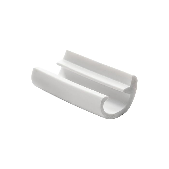 Buy RecPro 1" White Flexible RV Screw Cover Trim Molding w/ Leg Marine Trim Molding Camper