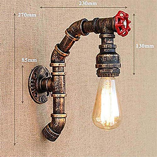 Preisvergleich Produktbild Mkjbd Wandlaterne Gartenlampe Wandleuchte Wandleuchte Hübsches Geführtes Kupferrohr Einfach / Retro / Retro Wandleuchten und Wandleuchte Wohnzimmer / Restaurant Metalllampen Wandleuchte 60W Schöne At