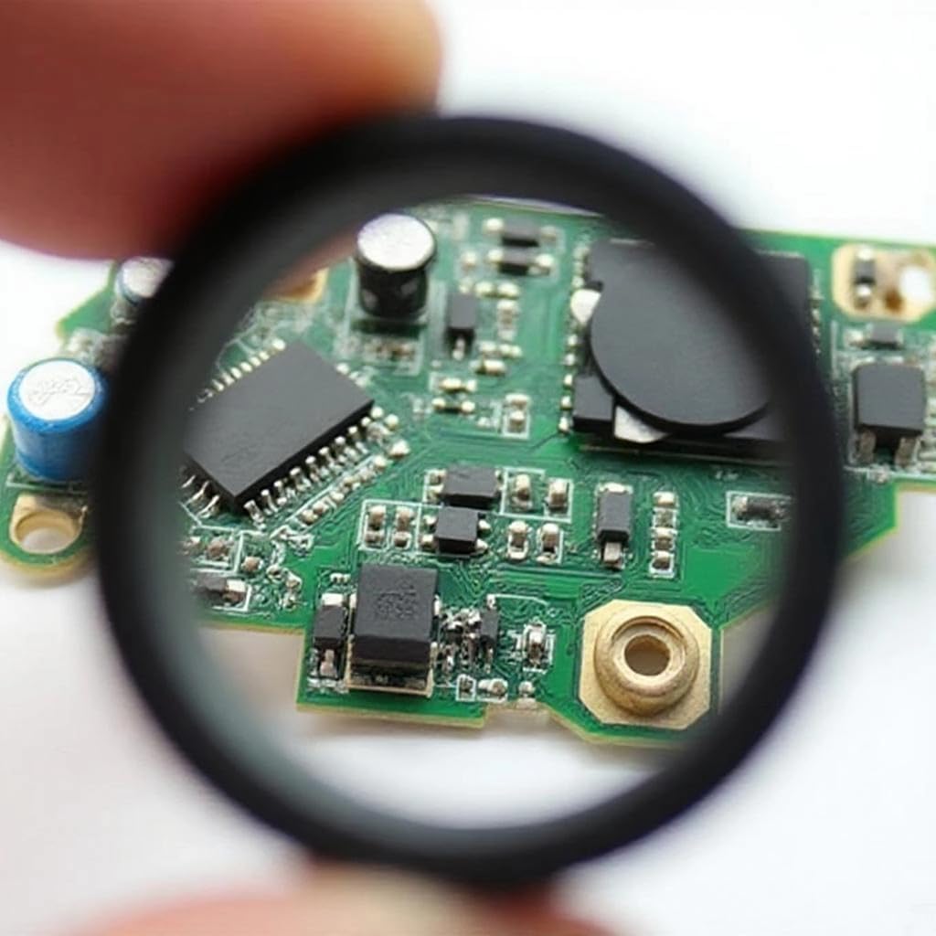30X 36mm Handheld Glass Professional Lens Loupe for Coin/Stamp/Jewelry/Watch Inspection & Identification
