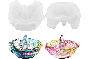 2 Piece Ring Holder Resin Molds