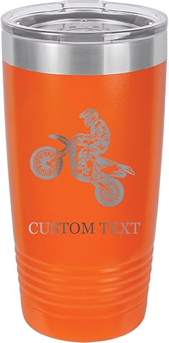 Miniatura 6 de Vaso de acero inoxidable con aislamiento al vacío de 20 onzas personalizado de doble pared grabado con láser, taza de café morado, moto de la