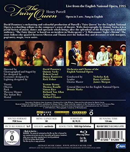 The Fairy Queen Blu-ray de ópera en alta definición 3