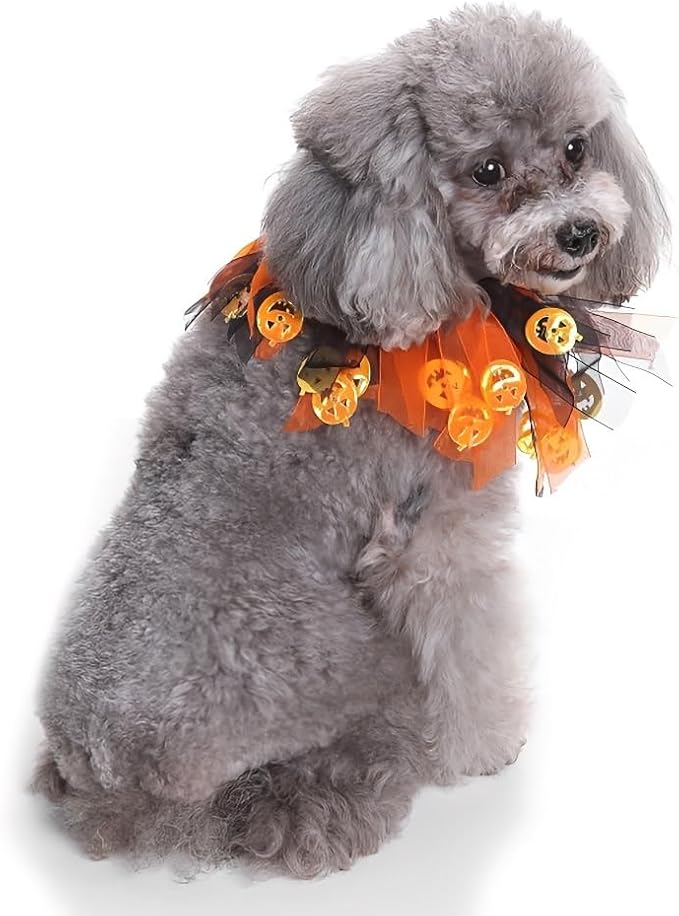 Collar de Halloween para Perros Pequeños Medianos Grandes - Liusinghon miniatura 5