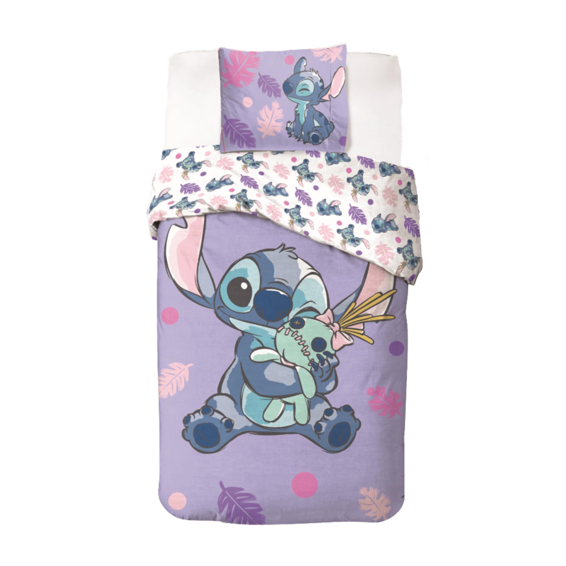Parure de lit Stitch en coton doux pour éviter la transpiration