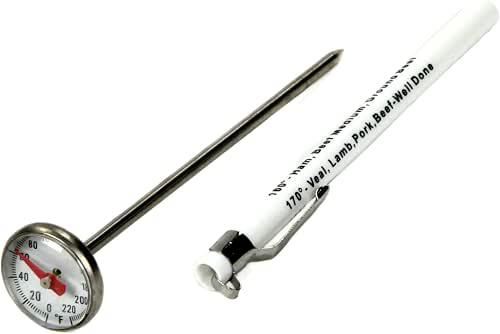 Chef Craft Select Instant Read Thermometer, 5.5 inches in Length,