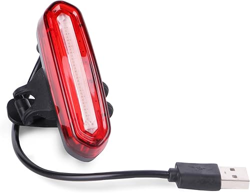 Miniatura 2 de Luz trasera LED recargable por USB, luces traseras superbrillantes de 3 colores, resistente al agua, IPX6, resistente a los golpes, paquete de 1