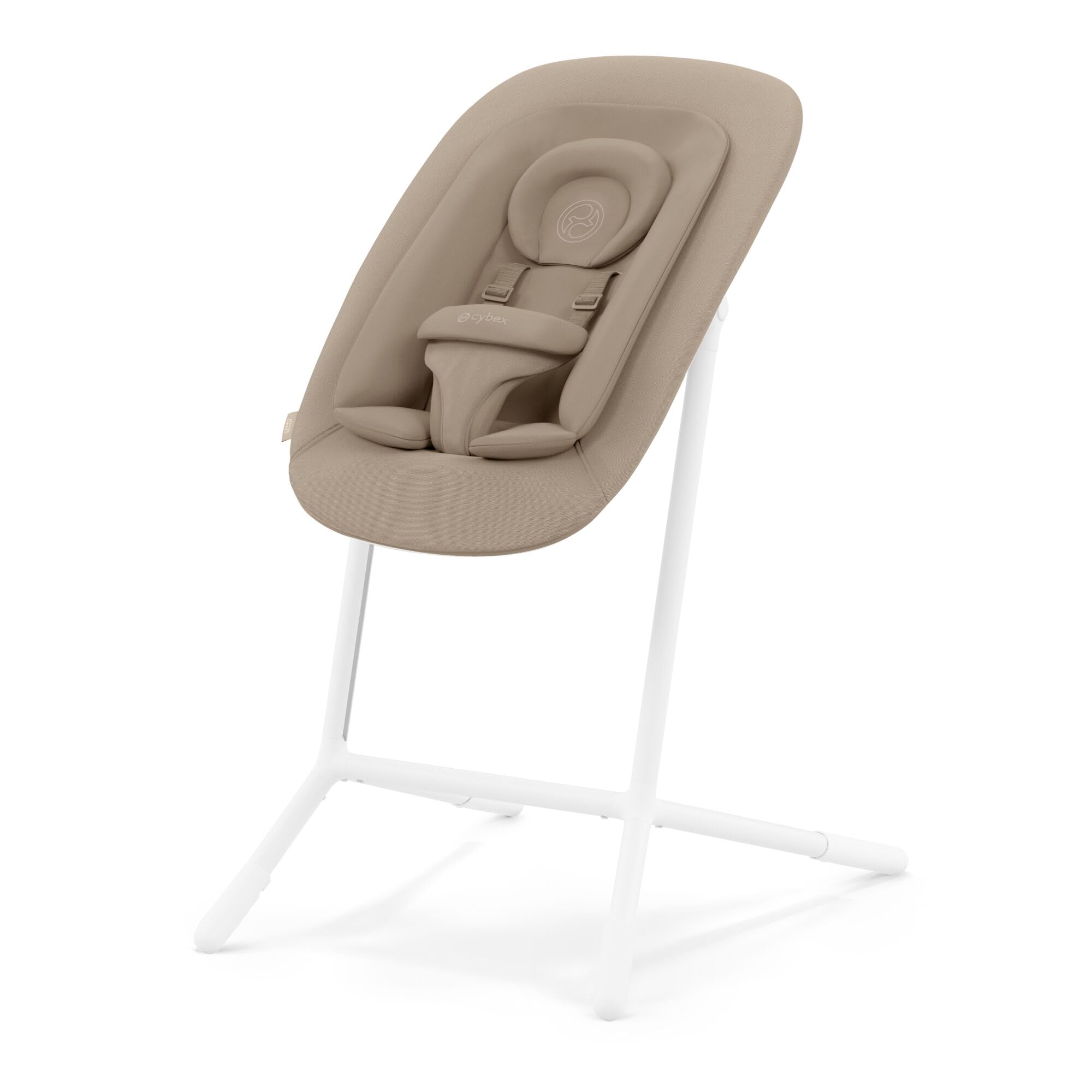 CYBEX Gold LEMO Bouncer, Hamaca de bebé con cojín Confort, Compatible con el sistema Silla LEMO, Desde el Nacimiento hasta los 3 Años (aprox. 15 kg), Almond Beige