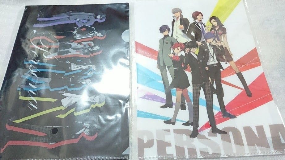 Amazon | ペルソナ3 ペルソナ4 ペルソナ5 クリアファイル4種類セット