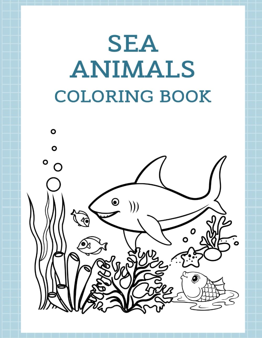 Sea Animals Coloring Book