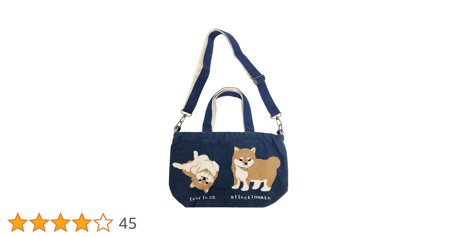 Amazon | [ミントイン] お散歩ミニトートバッグ 帆布 ファスナー
