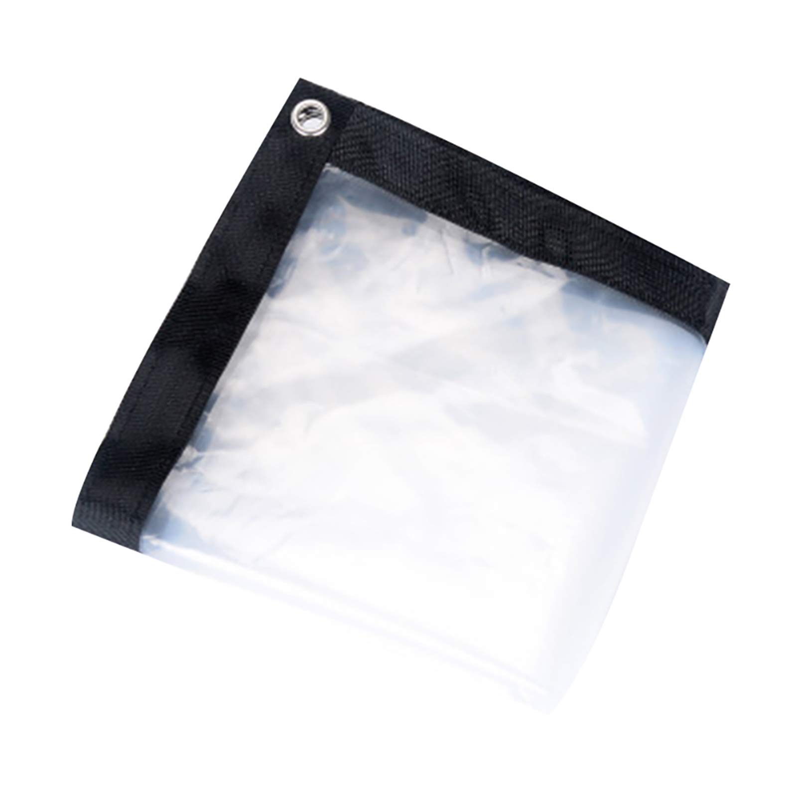 Lona transparente con ojales para proteger tus plantas y muebles en la terraza