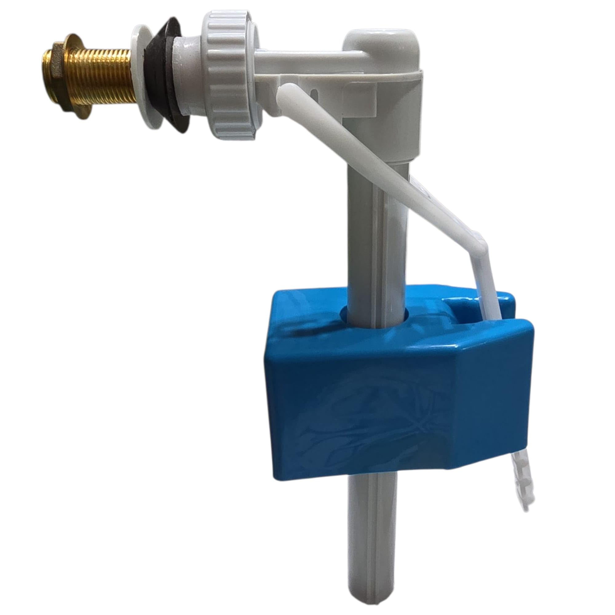 Valvola Di Riempimento Per WC Con Ingresso Inferiore 1/2 Pollice - Altezza Regolabile 20,3-30,5 Cm, Approvazione WRAS E CE, Corpo In Ottone - 5