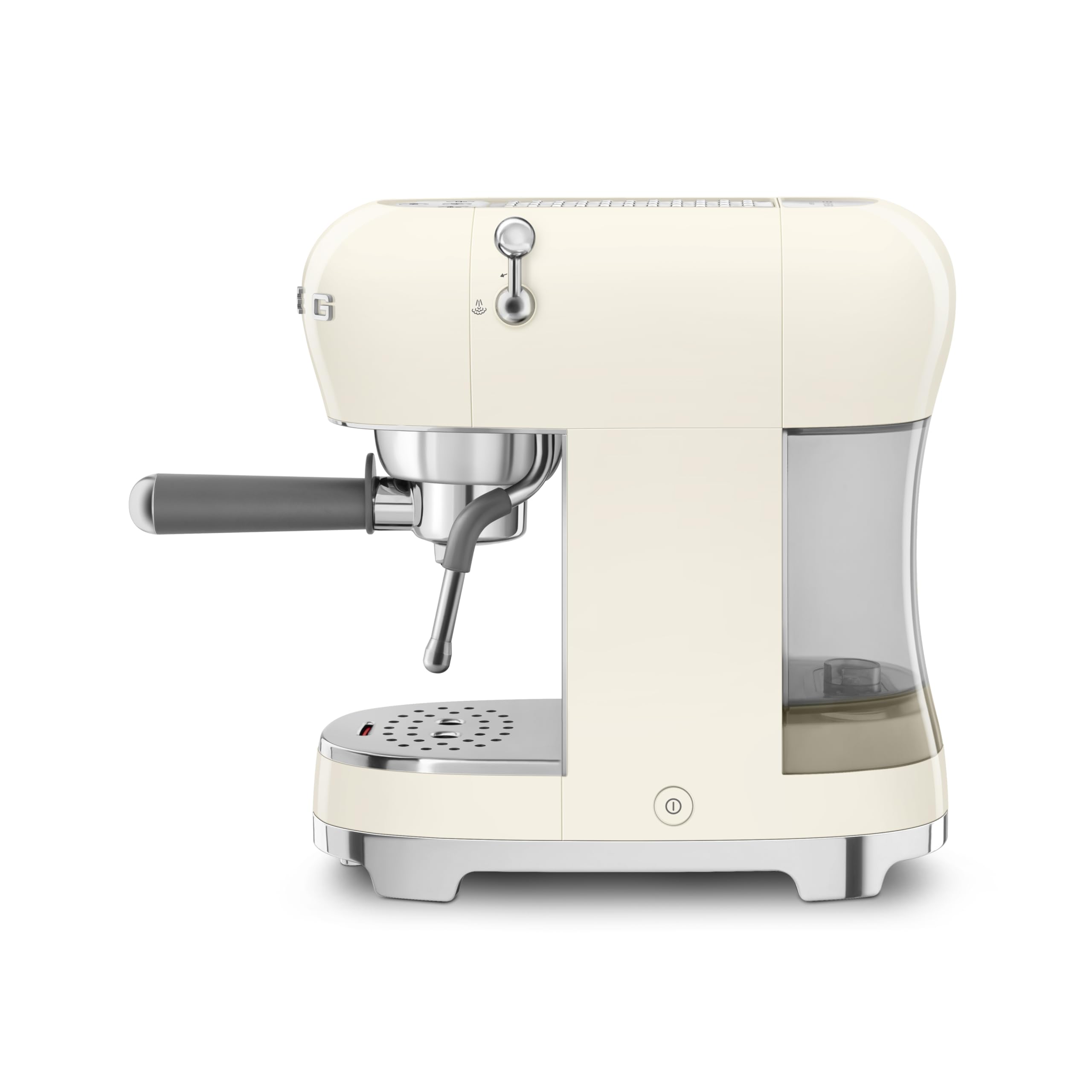 Smeg ECF02CREU Siebträger Espresso-/Kaffemaschine Creme