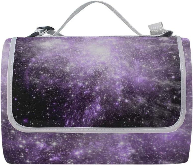 レジャーシート 夜の星空 ピクニック 折りたたみ 撥水 アウトドア クッション マット コンパクト 花見 運動会 キャンプ 遠足 花