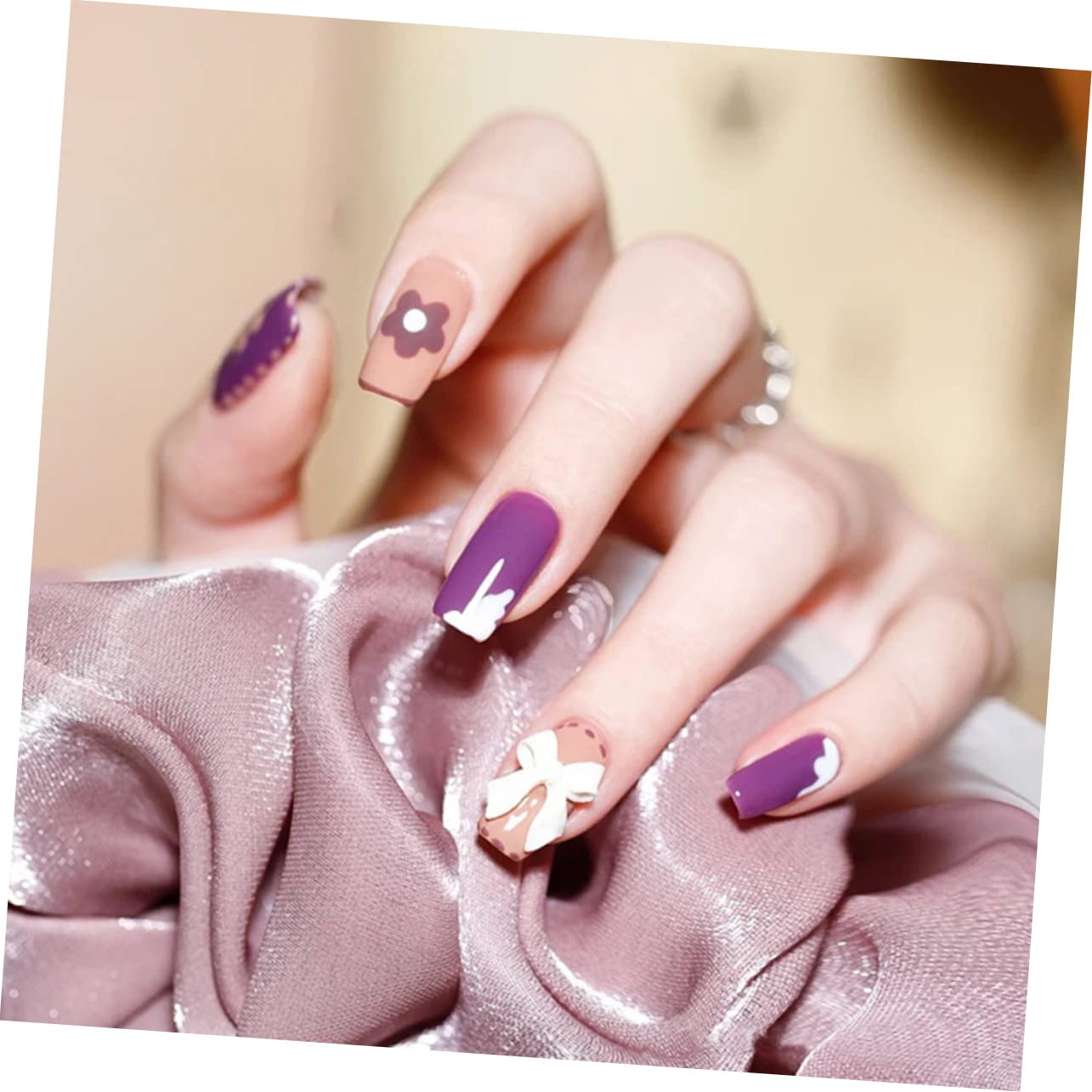 EXCEART 15pezzi Stampi Silicone Per Unghie Artistiche Molds Per Manicure Creativa Strumenti Per Decorazioni Unghiali Eleganti e Riutilizzabili