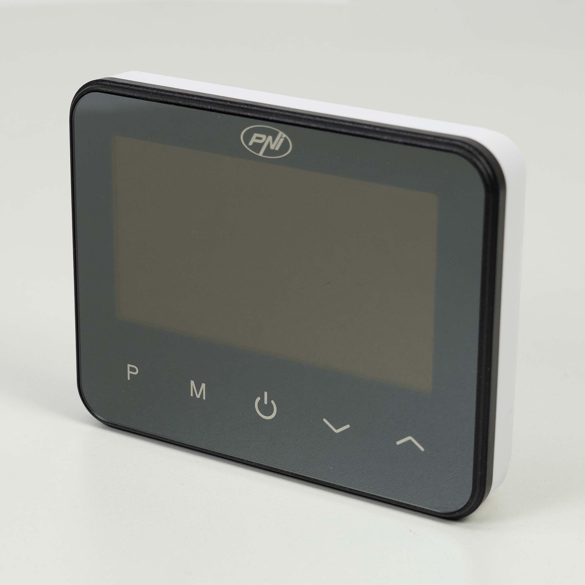 PNI CT40 PRO Termostato senza fili, con WiFi, per sistemi di riscaldamento, 4 programmi giornalieri, manuale, modalità economica, controllo tramite Tuya Smart, ABS, bianco