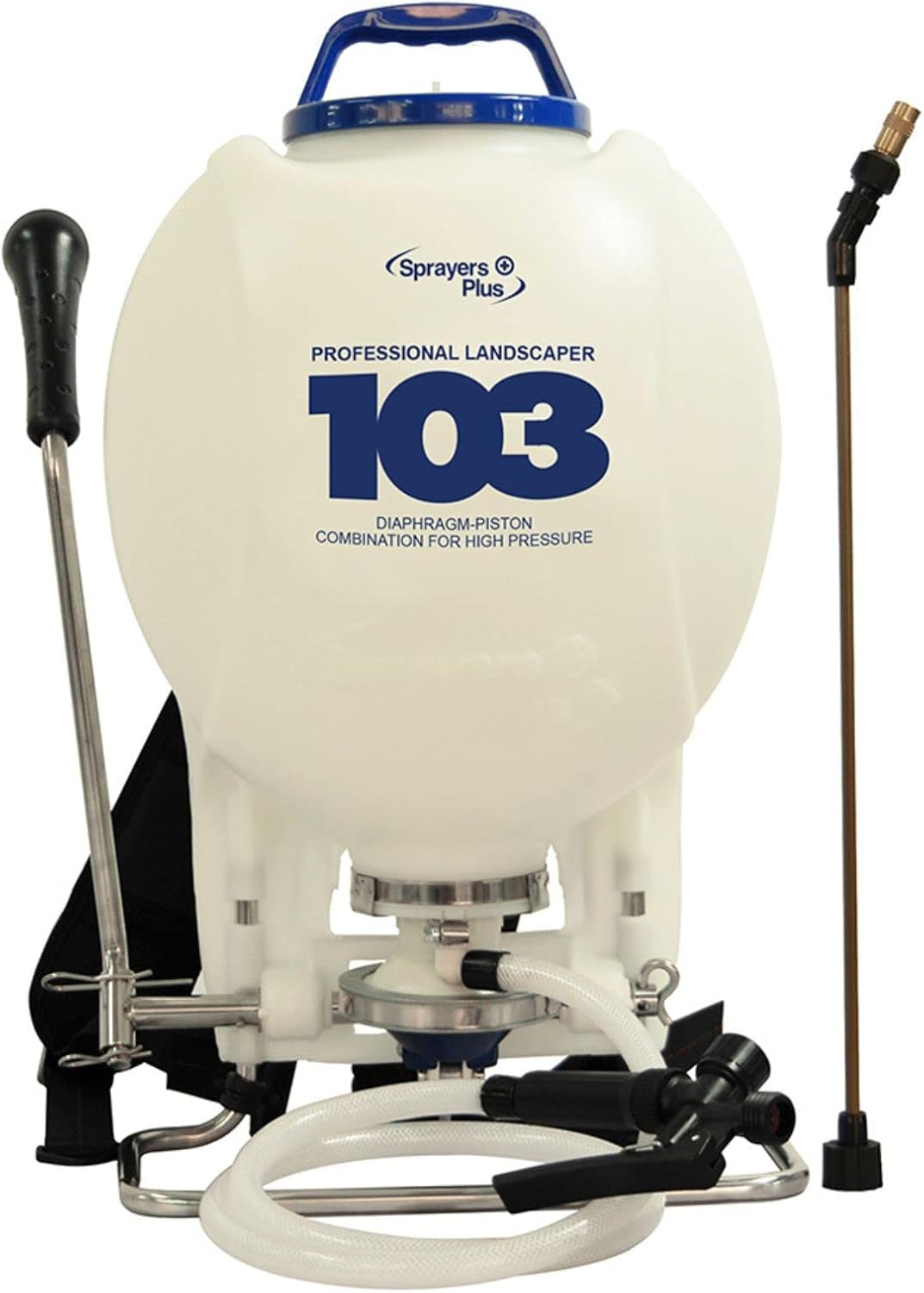 Sprayers Plus 103 High Pressure Backpack Sprayer, 4 Gallons