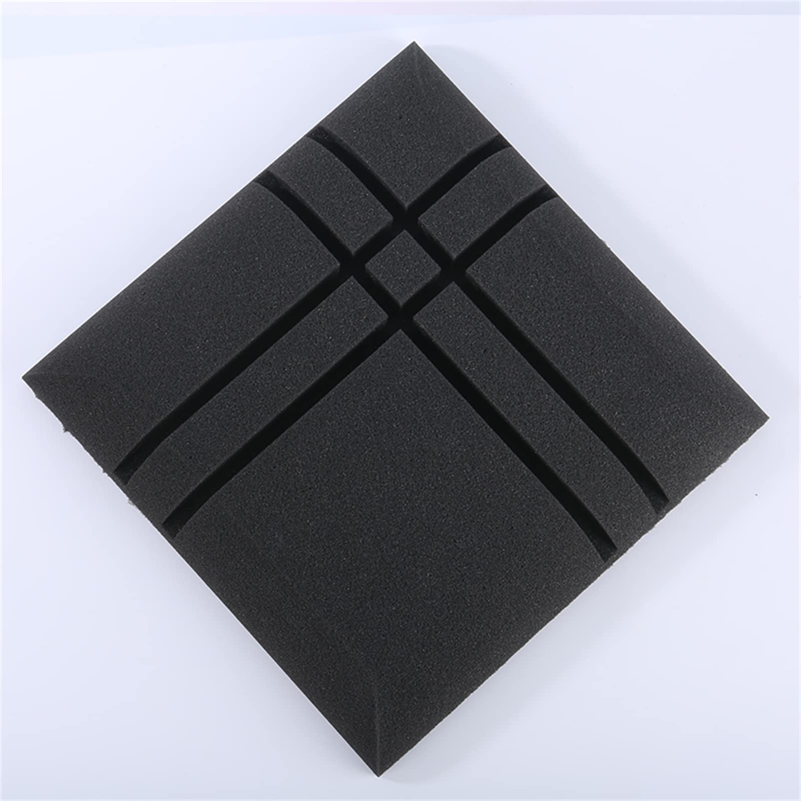 NEECS Paneles absorbentes de Sonido para el hogar, Azulejos de Pared de Estudio insonorizados con Adhesivo, Equipo de música Tratamientos acústicos Espuma para Estudios en el hogar 10 pi
