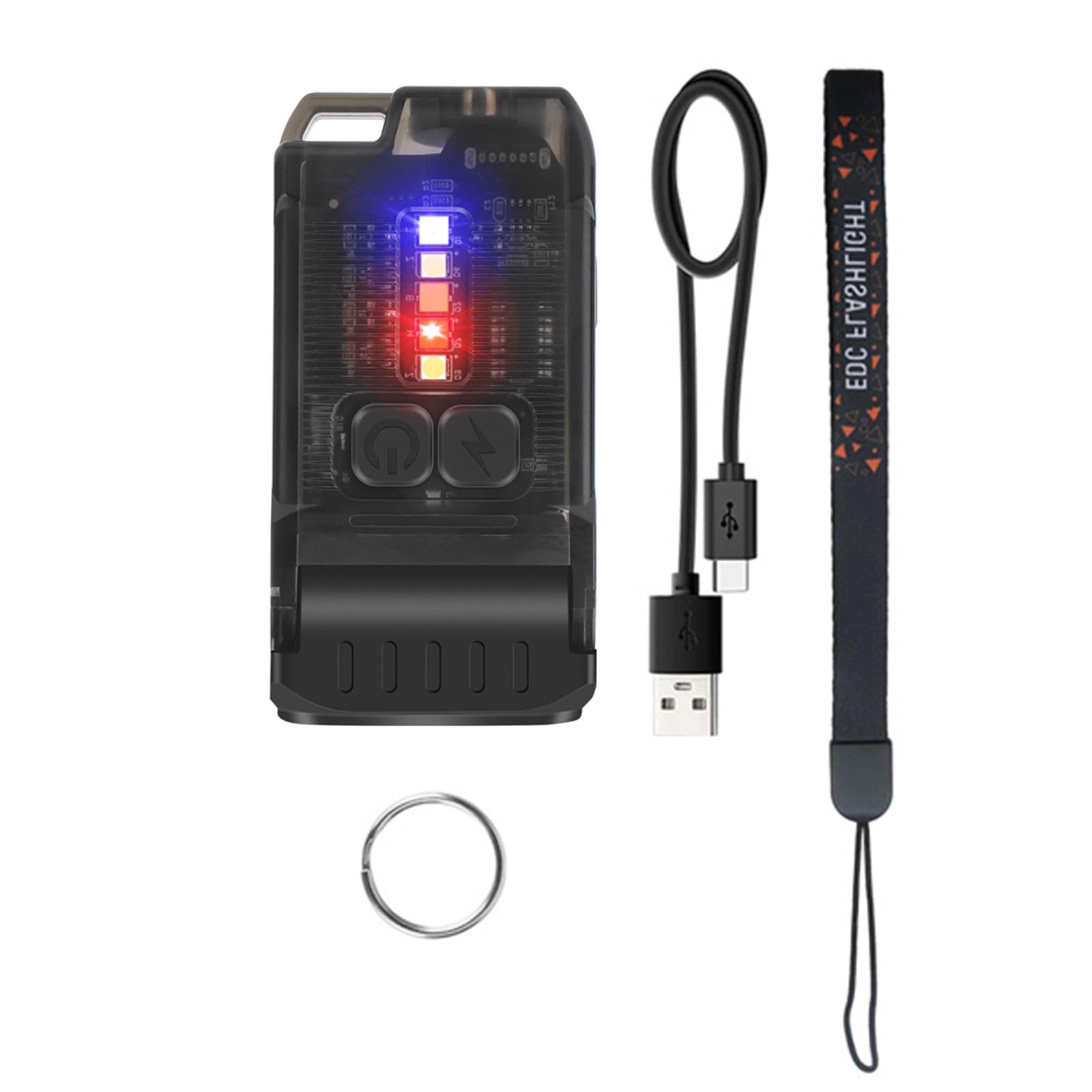 Torcia a LED Torcia Piccola Clip Cappello Torcia Torcia Campeggio Tasca Torcia Impermeabile Torcia Outdoor Torcia