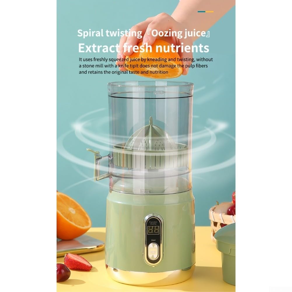 Exprimidor de Cítricos PC Plástico Sin BPA para verde Exprimidor(Green)