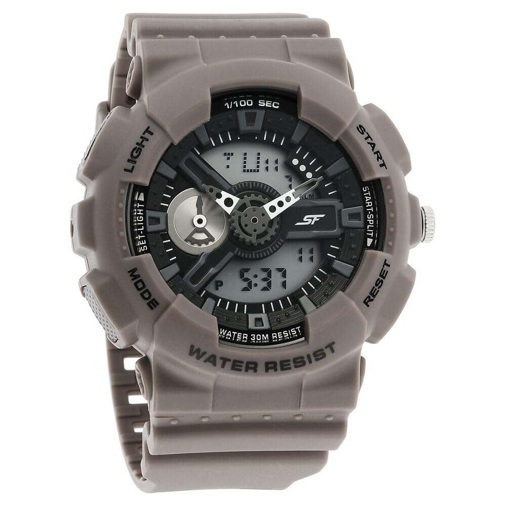 SF Dreamer Series Quartz Digital Analog Digital Black Plastic Strap for Men-77132PP11W (B0CSPKNFR6) Amazon Price History, Amazon Price Tracker