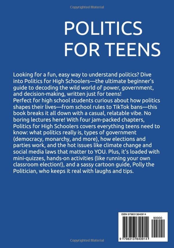 POLITICS FOR HIGH SCHOOLERS: Power, Pizza, and You: Decoding Politics the Teen Way - Image 2