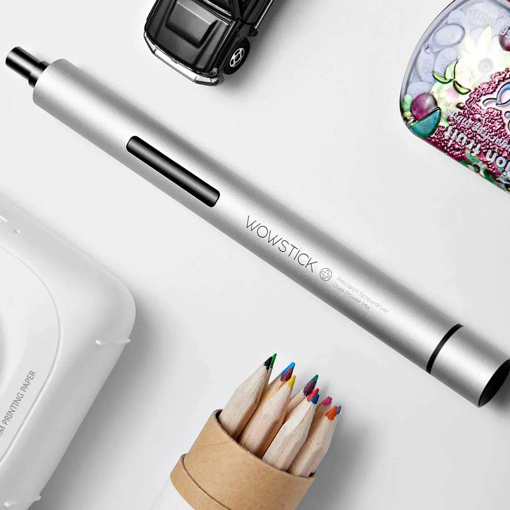 Avvitatore Elettrico,Yulai Wowstick Cacciavite A Batteria, Design Mini Penna Alimentato A Batteria 3N.M Kit Cacciavite A Doppia Modalità Elettrico E Manuale