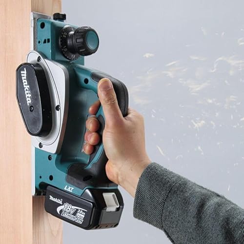 Rabot sans fil 82mm 18V 4Ah MAKITA DKP180RMJ - vue 3