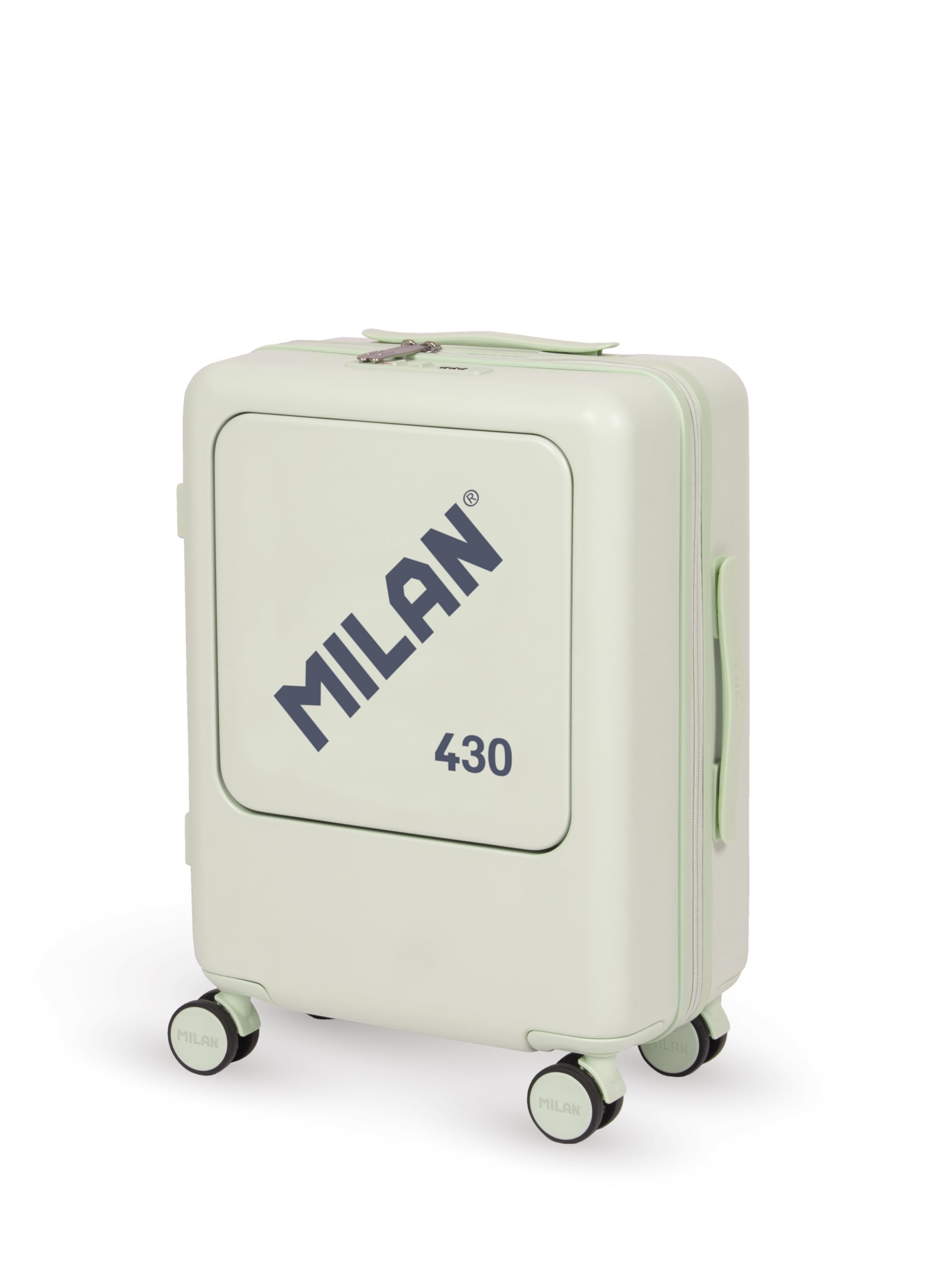 Milan® Maleta Cabina rígida 55 cm, Milan 430 Since 1918, Verde