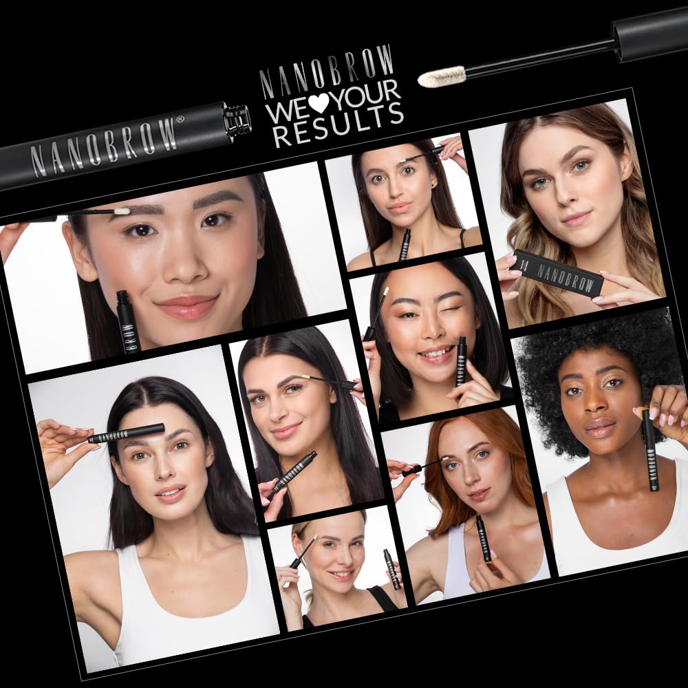 Serum do brwi Nanobrow Eyebrow Serum - odżywka do brwi, przyśpiesza wzrost, wzmacnia i zagęszcza