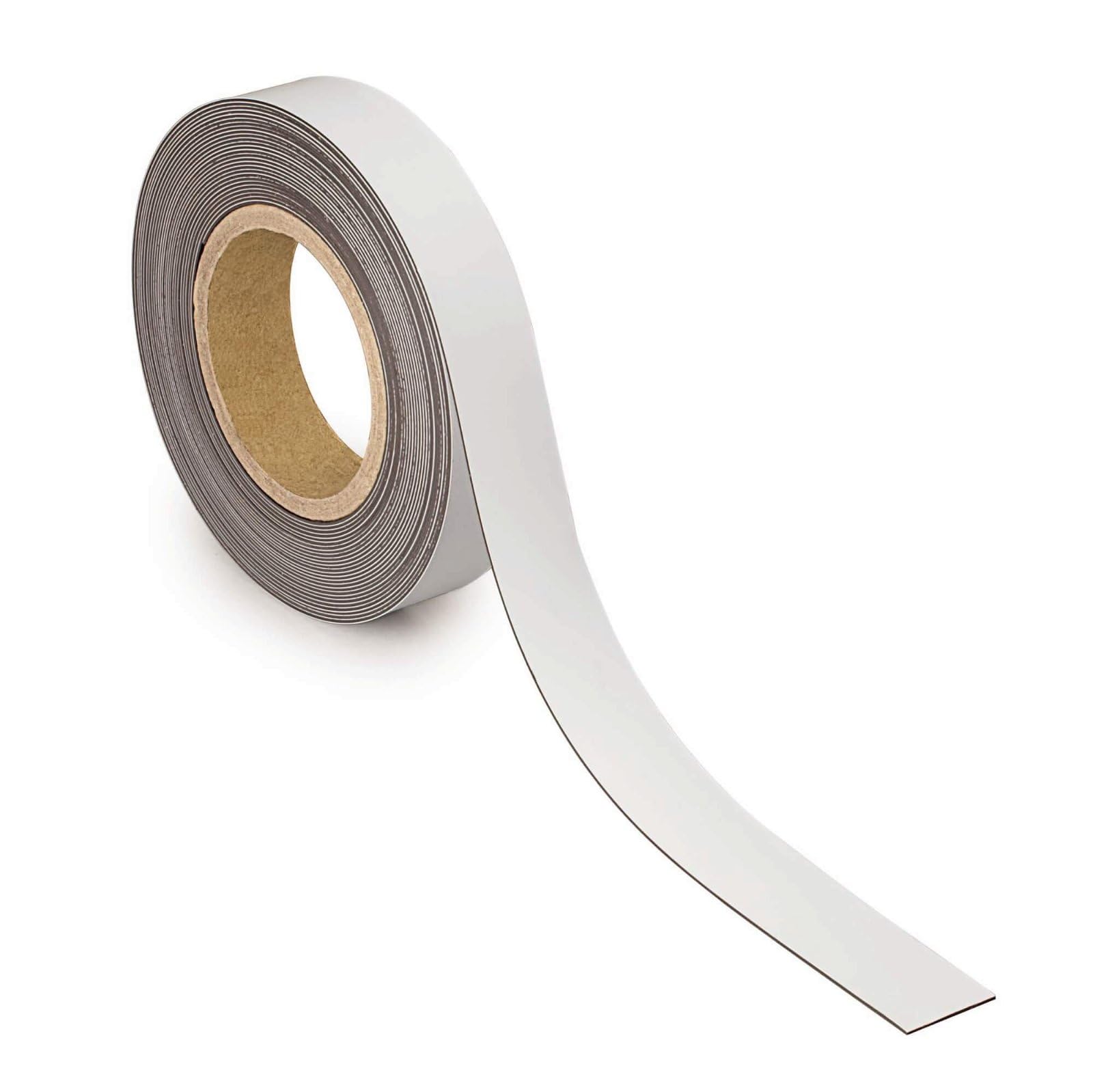 MAUL 10 m x 30 x 1 mm Marking Magnetic Labelling Tape - White