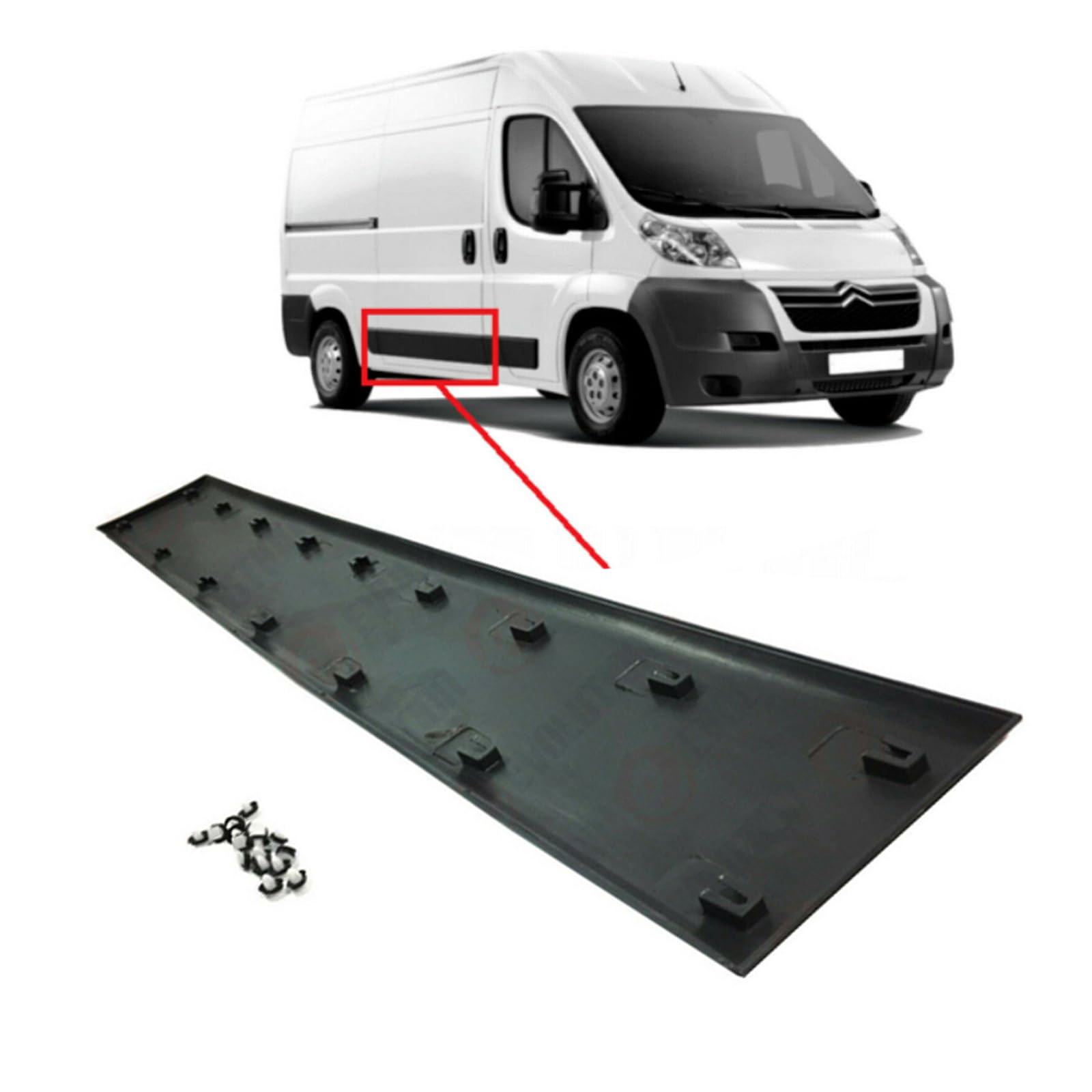 735422720 Left Handed Sliding Door Trim Strip : Amazon.de: Automotive