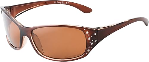 Gafas de sol polarizadas para mujer - Gafas de sol de moda premium - Gafas de sol de diseño Elettra serie HZ para mujer