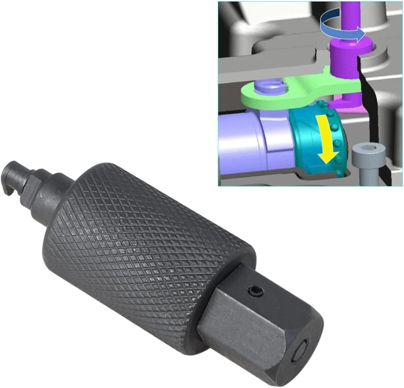 DCT Clutch Actuator Adjuster Clutch Adrasion Compensation Tool Compatible with Hyundai Kia D6KF1 (6-Speed) D7UF1 (7-Speed) 09430-C1300