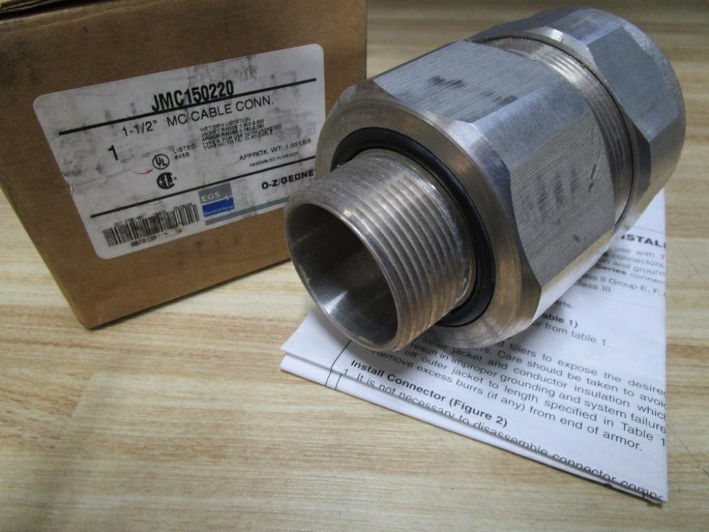 EGS JMC150220 1-1/2" MC Cable Connector
