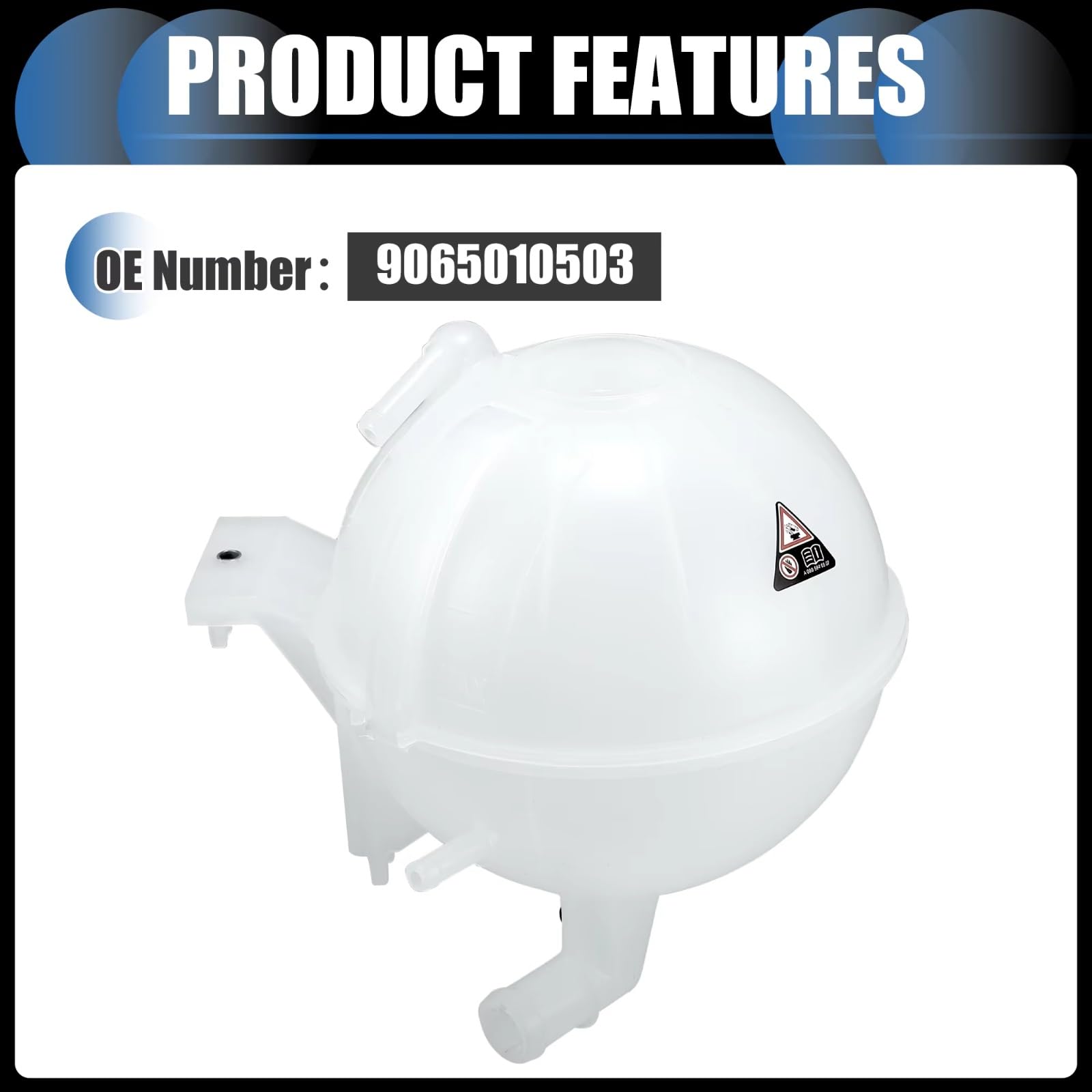 Compatibile Con Benz Per Sprinter 2010-2017 OEM: 9065010503 Serbatoio Di Espansione Liquido Di Raffreddamento Motore Serbatoio Di Recupero Vaschetta Radiatore