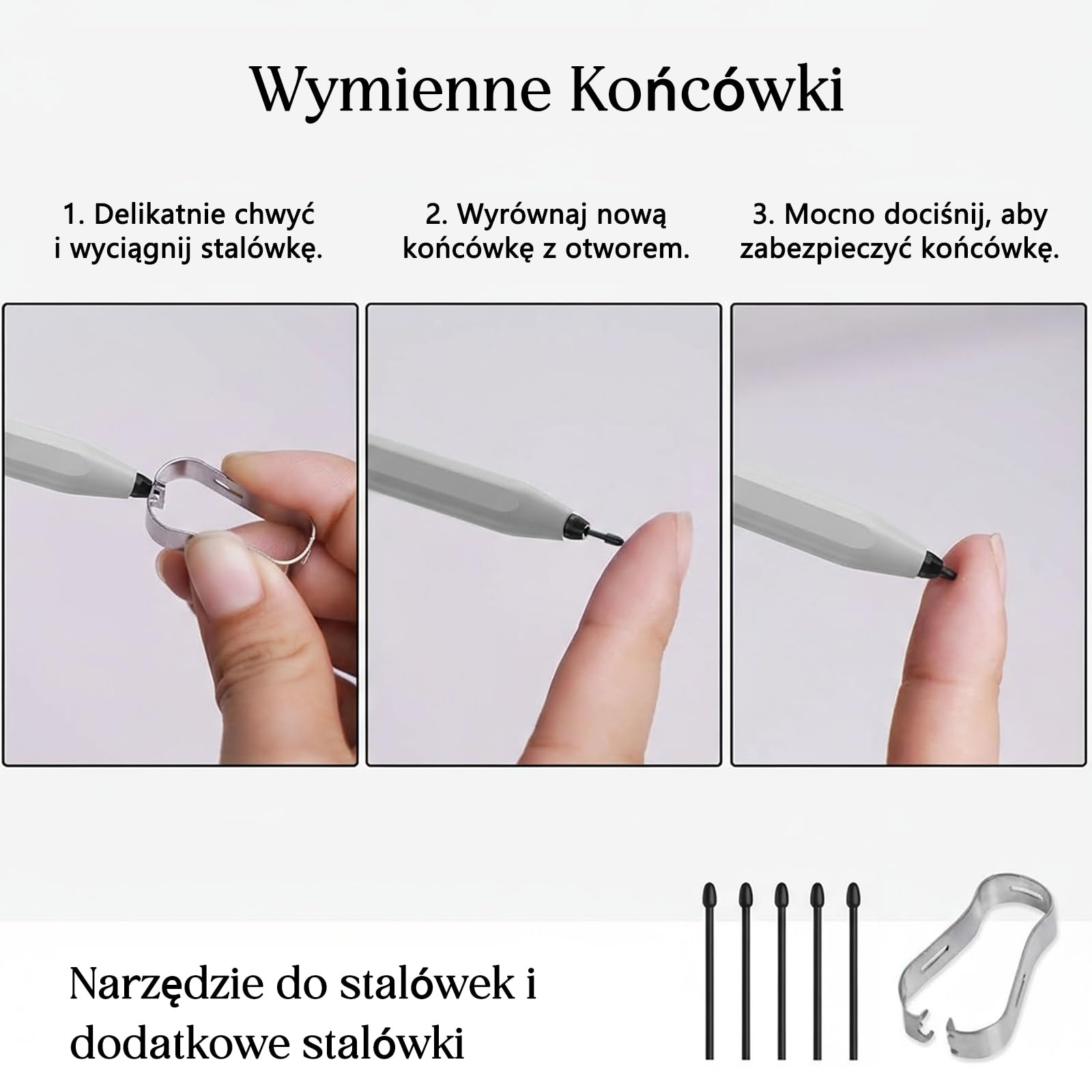 Rysik Kompatybilne z Remarkable 2 Pen, Stylus EMR z Gumką, Odrzucenie Dłoni i Wrażliwy na Pochylenie, Poziom Nacisku 4096, Pióro Cyfrowe do Remarkable 2/1/Kindle Scribe