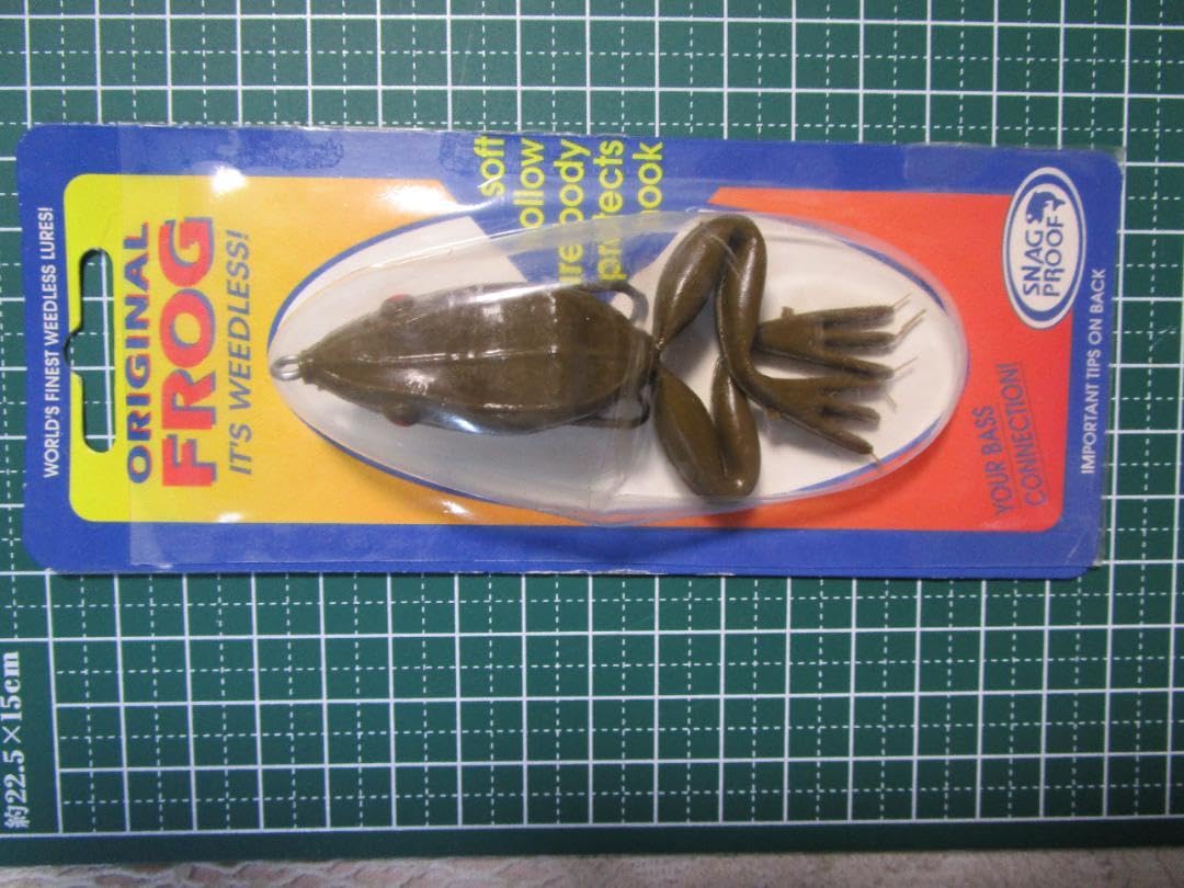 レア　オールド　スナッグプルーフ　中空フロッグ　8個セット　雷魚 レア オールド スナッグプルーフ 中空フロッグ 8個セット 雷魚