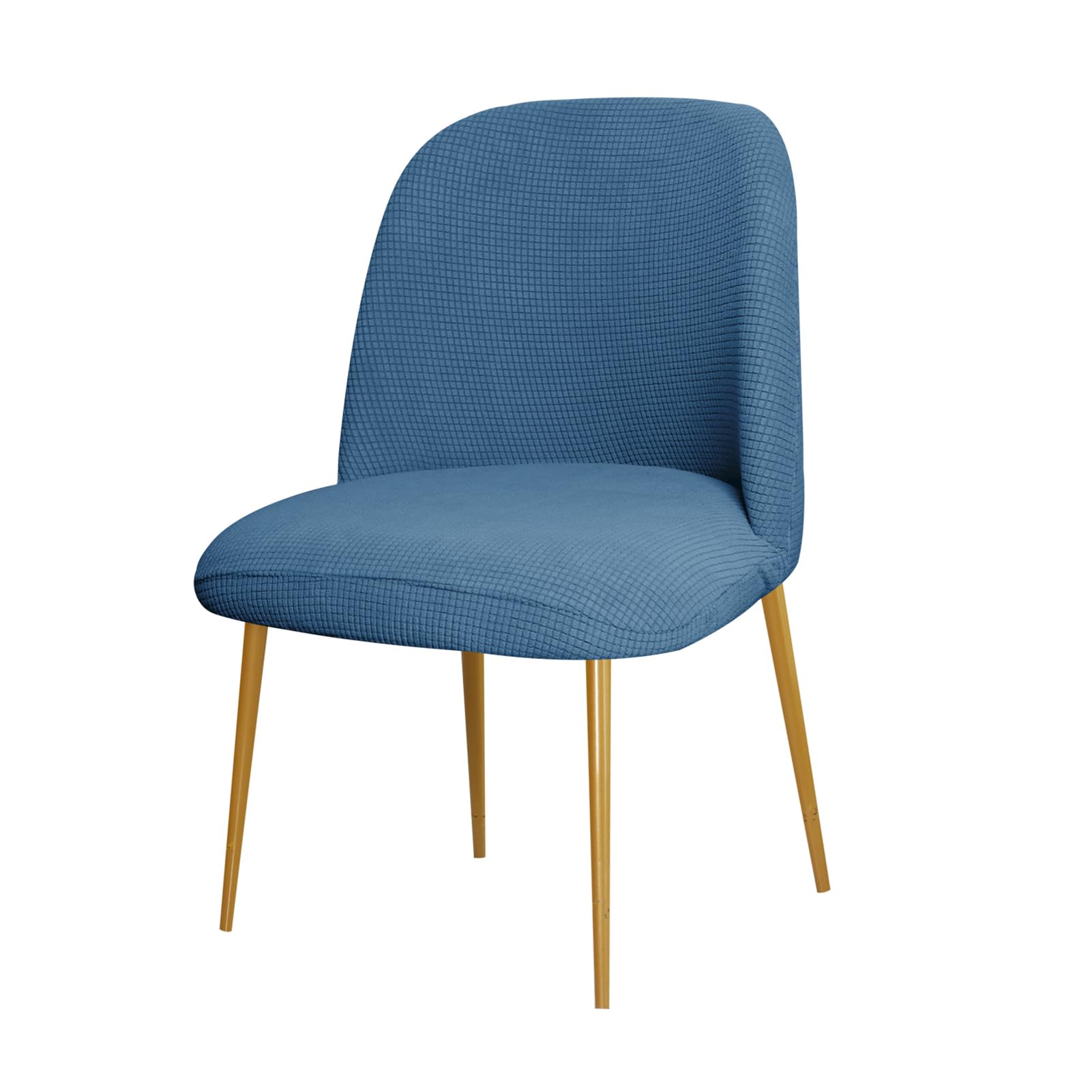 ZHUIYUAN Curved Back Chair Covers For Dining Chairs Set Of 1/2/4/6, Semi Circle Back Dining Room Chair Cover Chair Protector Seat Covers