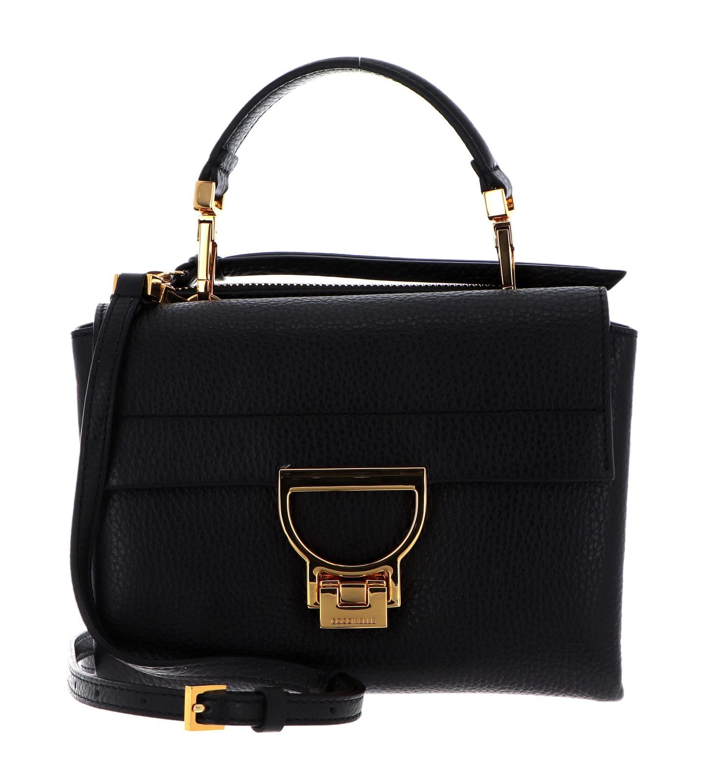 Coccinelle Handtasche Arlettis Schwarz – Leder
