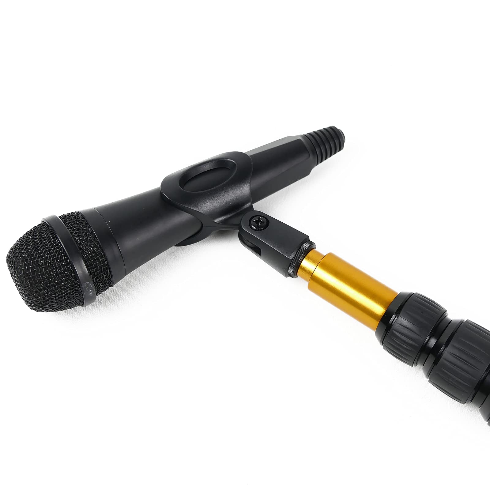 BeMatik - Soporte extensible para micrófono de 3 metros tipo jirafa