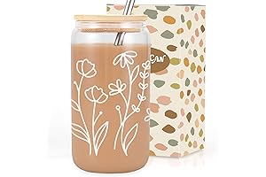 Coolife Glass Water Bottle, Premium Aesthetic Coffee Cup - Your Refreshing Hydration Companion