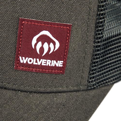 Image of Wolverine Trucker Hat | Mesh Back | Snapback | Adjustable | Rugged | Durable | Workwear