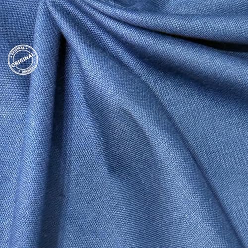 Image of Premium Cotton Flex Fabric for Sewing & Dressmaking | Soft, Breathable, Durable Material | Ideal for Kurtis, Shirts, Dresses, Home Decor & Crafts (Blue, 2.5 Meters)