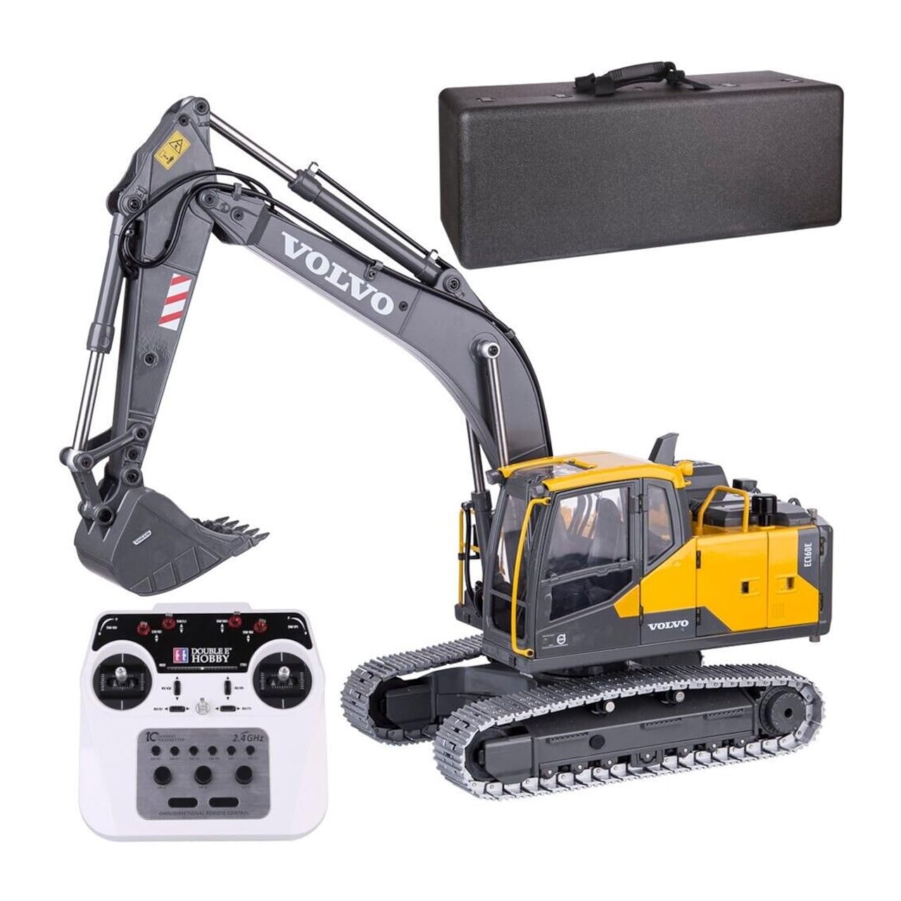 R/C Double E EC160E Volvo Pelleteuse entièrement en métal Échelle 1:14 RTR