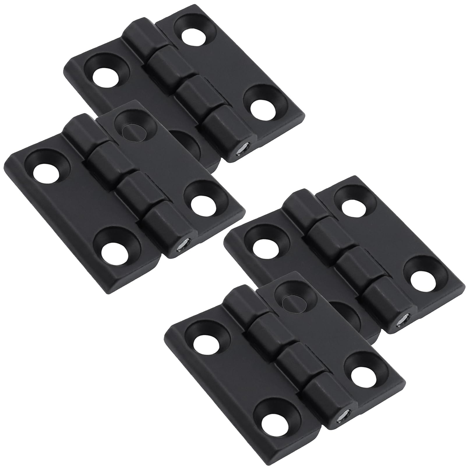 Rannb Butt Hinge Aluminum Alloy Door Hinge for Closet Cabinet Door